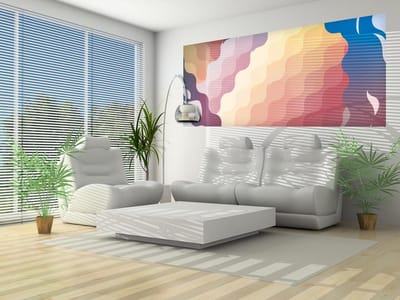 Abstract Art Photo Wallcovering
