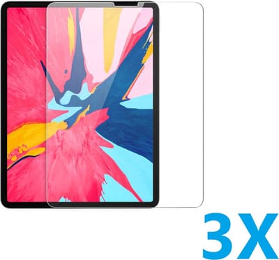 Screen protector Geschikt voor: Apple iPad Air 5 / Air 4 / Pro 11 inch - Air 2022 / Air 2020 / Pro 11 2022 / Pro 11 2021 / Pro 11 2020 11-Inch Tablet Screenprotector 3x - glas - bescherm - beschermglas - ZT Accessoires