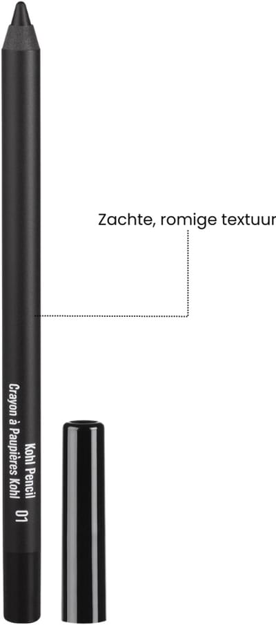 INGLOT Kohl Potlood - 01 - zwart | Waterproof oogpotlood