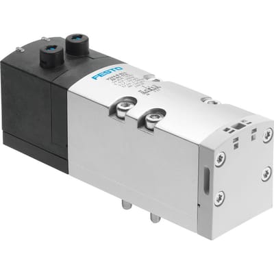 Festo 2x3/2 NC Monostabiel Lucht Magneetventiel Bouwgrootte 1 ISO 5599-2 1200l/min - 543690