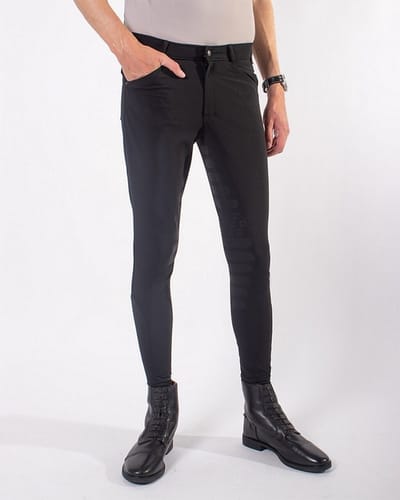 QHP Rijbroek Fillip been grip - maat 46 - black