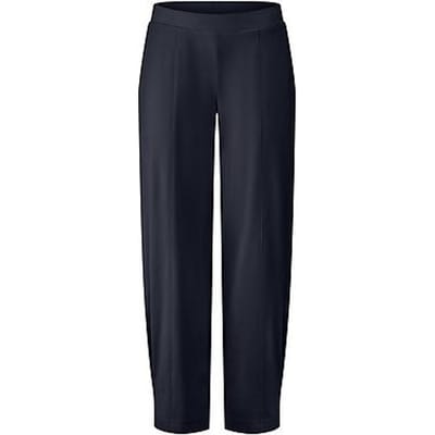 Wide Fit 7/8-broek Van Peter Hahn blauw