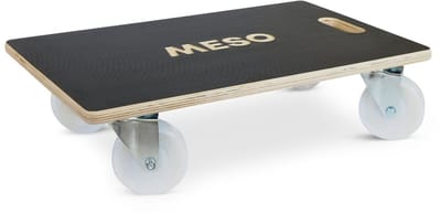 MESO Meubelroller Ongeremd - Nylon wiel - 575x350mm - Max 400kg - Industrieel - Meubelhondje - Verhuistrolley - Transportdolly