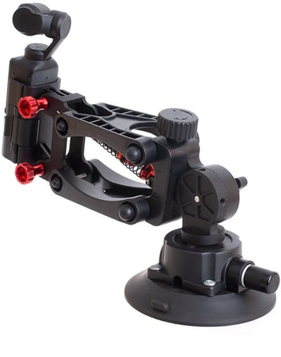 DJI OSMO Pocket 3 Schokabsorberende stabilisator/autohouder met zuignap