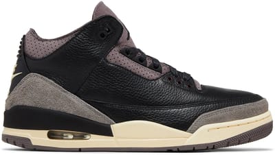 A Ma Maniére x  Air Jordan 3 Retro Terwijl je sliep Dames Sneakers Zwart Plat-Tin Violet-Erts FZ4811-001 40