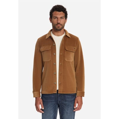 No Excess - Heren Overshirt - 33510826SN - 048 Caramel