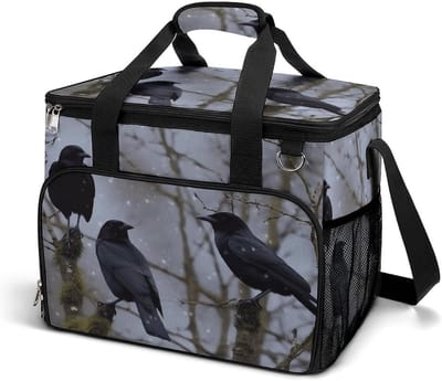 Camping Koeltas - Grote Ijspak - Outdoor Picknick - Lekvrije Voering - 22500 cm³ - Zwart