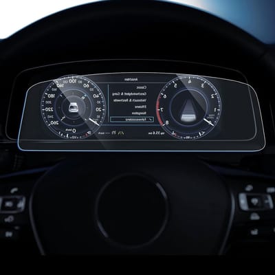 9H Beschermfolie voor 10,25 inch Digitale Cockpit van Golf 8 en Golf 8.5 (2024-2026) - Anti-kras Displaybescherming, Schermfolie en Veiligheidsfolie