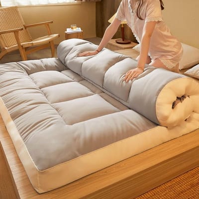 Japanse Futon Matras - Vloermatras Tatami - Flexibel Slapen - Opvouwbaar en Draagbaar - 120x200cm - Niet gespecificeerd