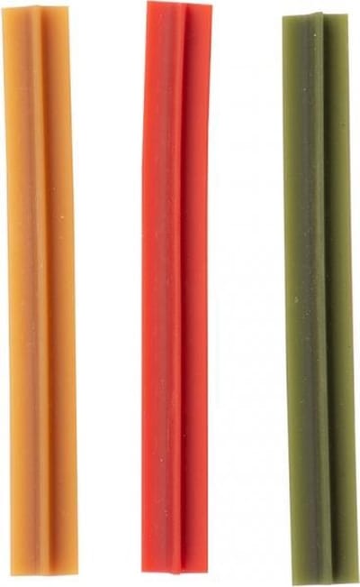 Duvo+ hondensnack Garden bites dental sticks large zakje Gemengde kleuren 16cm - pouch - 420g