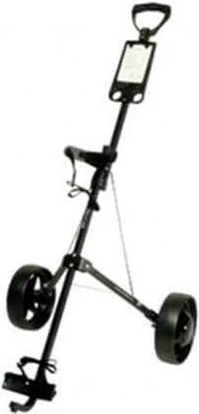 FastFold Basic Aluminium 2-wiels Golftrolley - Zwart