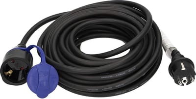 20 meter verlengsnoer - IP44 outdoor - Rubberkabel - H07RN-F