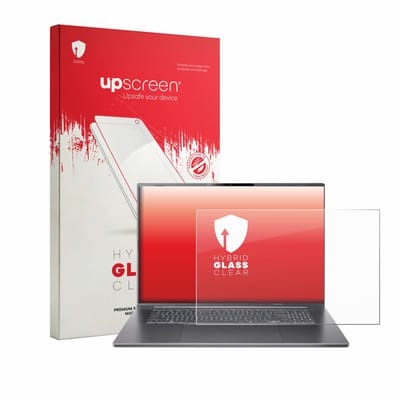 upscreen - Screenprotector voor Acer Aspire 18 AI A18-I71M - Folie Beschermfolie Beschermglas transparant