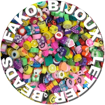 Fako Bijoux - 100 Klei Kralen Super Mix - Figuurkralen - Kleikralen - 10mm - +/- 100 Stuks