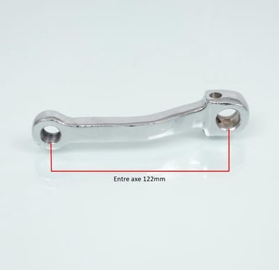 voetsteun rms voor piaggio 50 grillo bromfiets 1989 tot 1993 180889 / 180888 nieuw