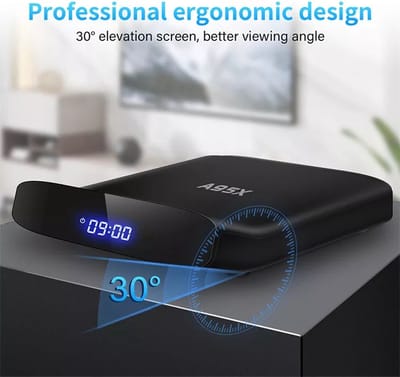 Xcruiser A95X W2 stb tv box internet 4k hd AV1 video media Player box 2-16 GB