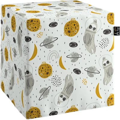 Poef Yellow Tipi Nano cube