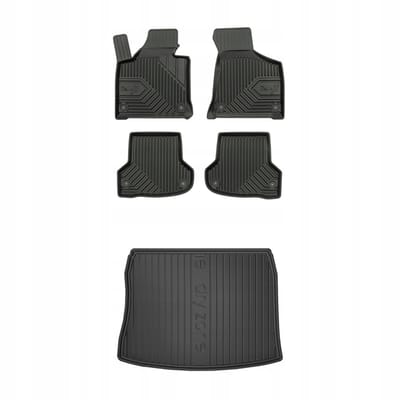 FROGUM Line 77 & DryZone – Automatten en Kofferbakmat – Audi A3 8P 2003-2013 5-deurs Quattro – Perfecte Pasvorm – Geurloos TPE