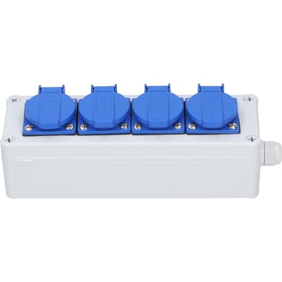 Waterdichte stopcontactdoos voor buiten met schakelaar Wandstroom Regenbestendige bescherming Elektrisch