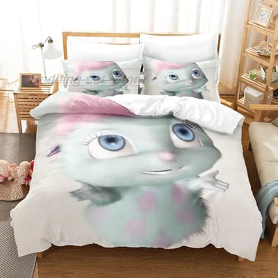 Nieuwe Bibble Meme Beddengoed Collectie Enkel Tweepersoons Volledig Queen King Size Bed Collectie Volwassen Kinder Slaapkamer Dekbedovertrek Collecties 3D Anime Met Beddengoed Lijn AU Single 140x210cm