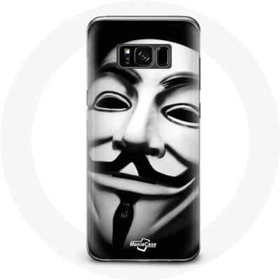Case voor Samsung Galaxy S8 We zijn een legioen anoniem masker