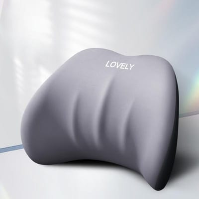 Nouveau Style d'Affaires Coussin lombaire en Mousse à Mémoire pour Voiture  Support Lombaire  pour Multi-occasions Support Complet, Soulager la Pression