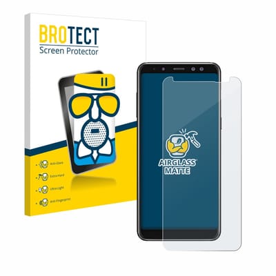 BROTECT - Screenprotector voor Samsung Galaxy A8 2018 - Folie Beschermfolie Beschermglas matte