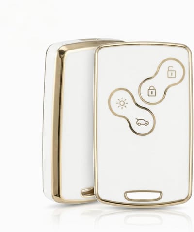 Sleutel Omslag - Autosleutel Cover - Auto Bescherming - Universele Pasvorm - 9 x 5 cm - Platinum