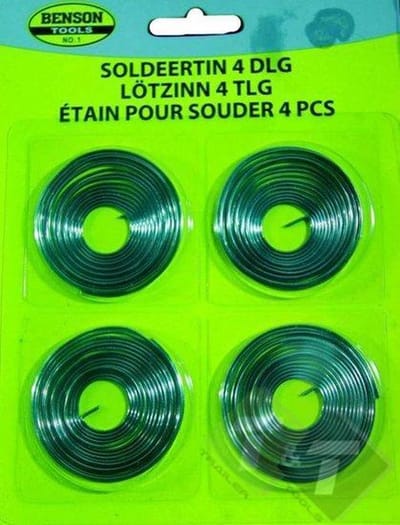 Soldeertin, 4 delig