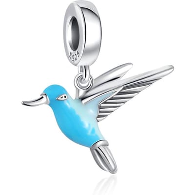 Nieuw Koperen Ambachtelijk Hanger Kolibrieen Bij Kralen Geschikt Voor Originele Armbanden Kettingen Sieraden Handgemaakt Dames Accessoires white