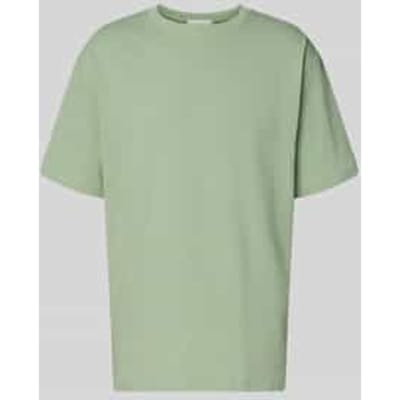 relaxed fit T-shirt van puur katoen model 'MAARKOS HEAVY WEIGHT'