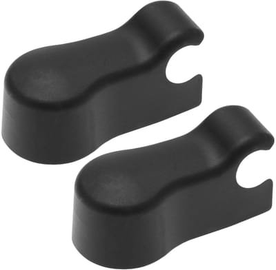 JHUBERS- Ruitenwisserarm Afdekking Vervanging - 2 Stuks - Compatibel met Land Rover Defender 2002-2016 - Kunststof - OE Nummer LR058466 - Duurzaam en Beschermend - Wisserkap
