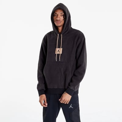 Nike Air Jordan Flight Heritage Pullover Graphic Hoodie - Hoodie - XS - Black / Zwart - Jordan - Lifestyle