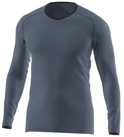Loeffler Transtex Warm Black Lange Mouwen Basislaag Grijs 50 Man