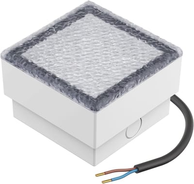 LED Stoeptegel - Inbouw Vloerlamp - Buiten Verlichting - Belastbaar tot 500kg - 10x10cm - Blauw