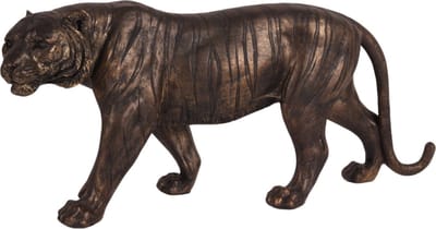 Baroque - Decoratief beeld of figuur - Tijger resin 53 cm - 23.5x53x13.5 - Polyresin
