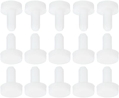 Dailygoods- Stopper Zachte Flexibele Siliconen - Rubber Plug - 15 Stuks - Voor 2.8-3mm Gat - Duurzaam - Antislip