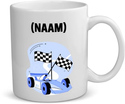 Akyol - formule 1 met eigen naam koffiemok - theemok - Auto rijden - auto liefhebbers - autosport - 350 ML inhoud