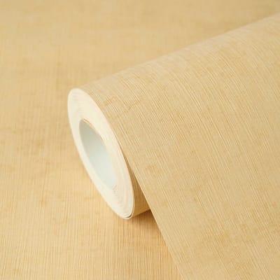 ELEGANT STRUCTUUR BEHANG | Textiellook - Geel - A.S. Création Nordic Feeling