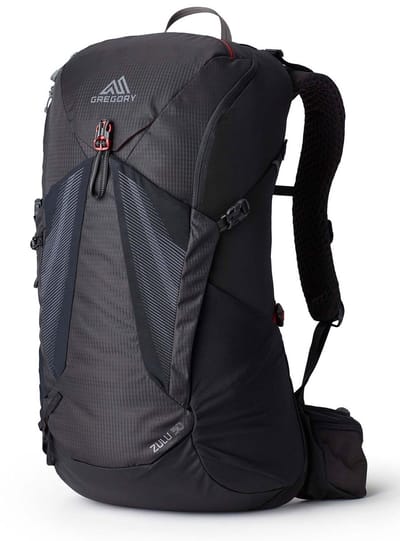GREGORY wandelrugzak rugzak Zulu 30 RC Backpack Volcanic Black zwart