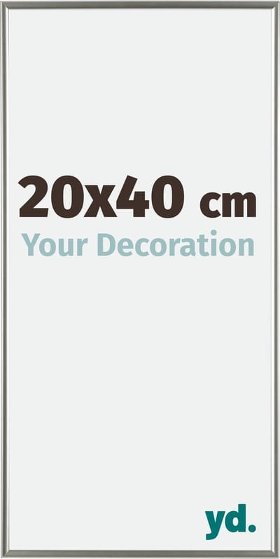 Your Decoration - Fotolijst 20x40 cm - Kunststof - Champagne - Evry
