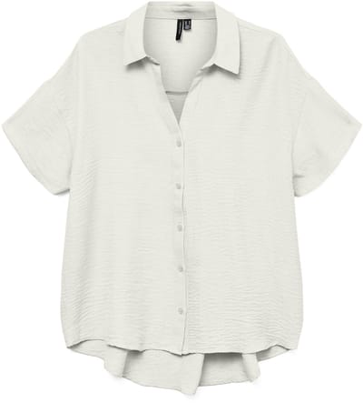 VERO MODA - VMMELANEY QUEENY SS SHIRT WVN - Dames - Blouses