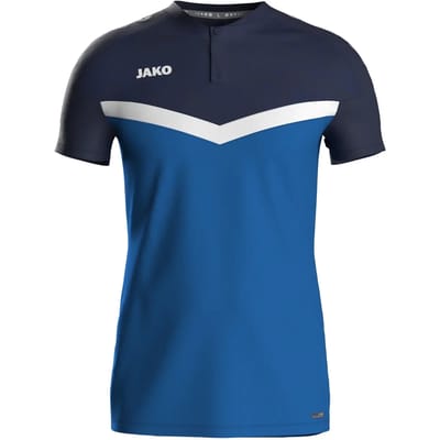 Jako Iconic Polo Heren - Royal / Marine | Maat: 4XL