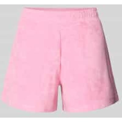 Relaxed fit sweatshorts van katoen-viscosemix model 'TOWELING SHORT'