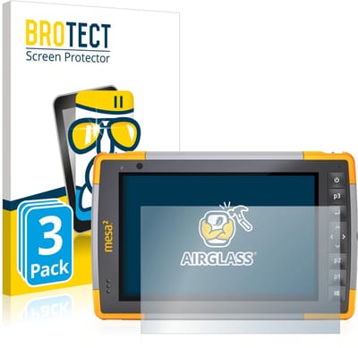 Screenprotector 3 Stuks voor Juniper Systems Mesa 2 Rugged Tablet Beschermglas transparant