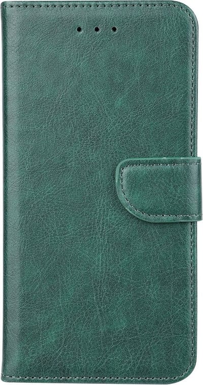 LuxeBass Hoesje geschikt voor Samsung Galaxy A04 - Groen - Book Case - Portemonneehoesje - Kaartenhouder gsm hoesje - telefoonhoes - telefoonhoesjes