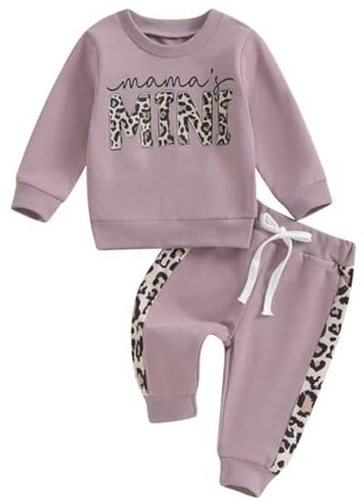 Baby Meisje Kleding Herfst Winter Outfit voor Peuters - Sweatshirt en Joggers Set
