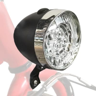 Fietslamp - Voorlamp Achterlamp - Veilig Fietsen - 3 Superheldere Leds - 30 Meter Zicht - Meerkleurig