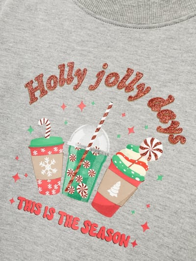 NAME IT NKFRULJUL LS NREG SWEAT BRU BOX Meisjes Trui - Maat 122/128
