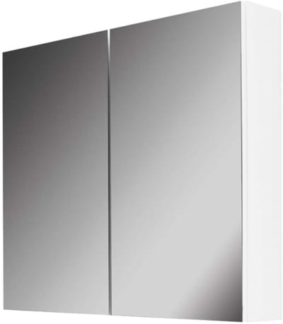 kielle Vega - Spiegelkast, 60x73x15 cm, glanzend wit 50118600
